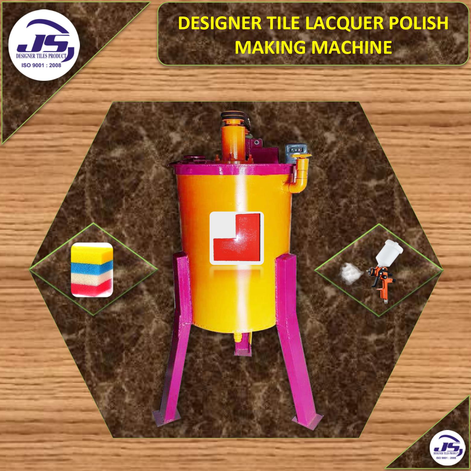 Designer Tile Lacquer Polish Making Machine